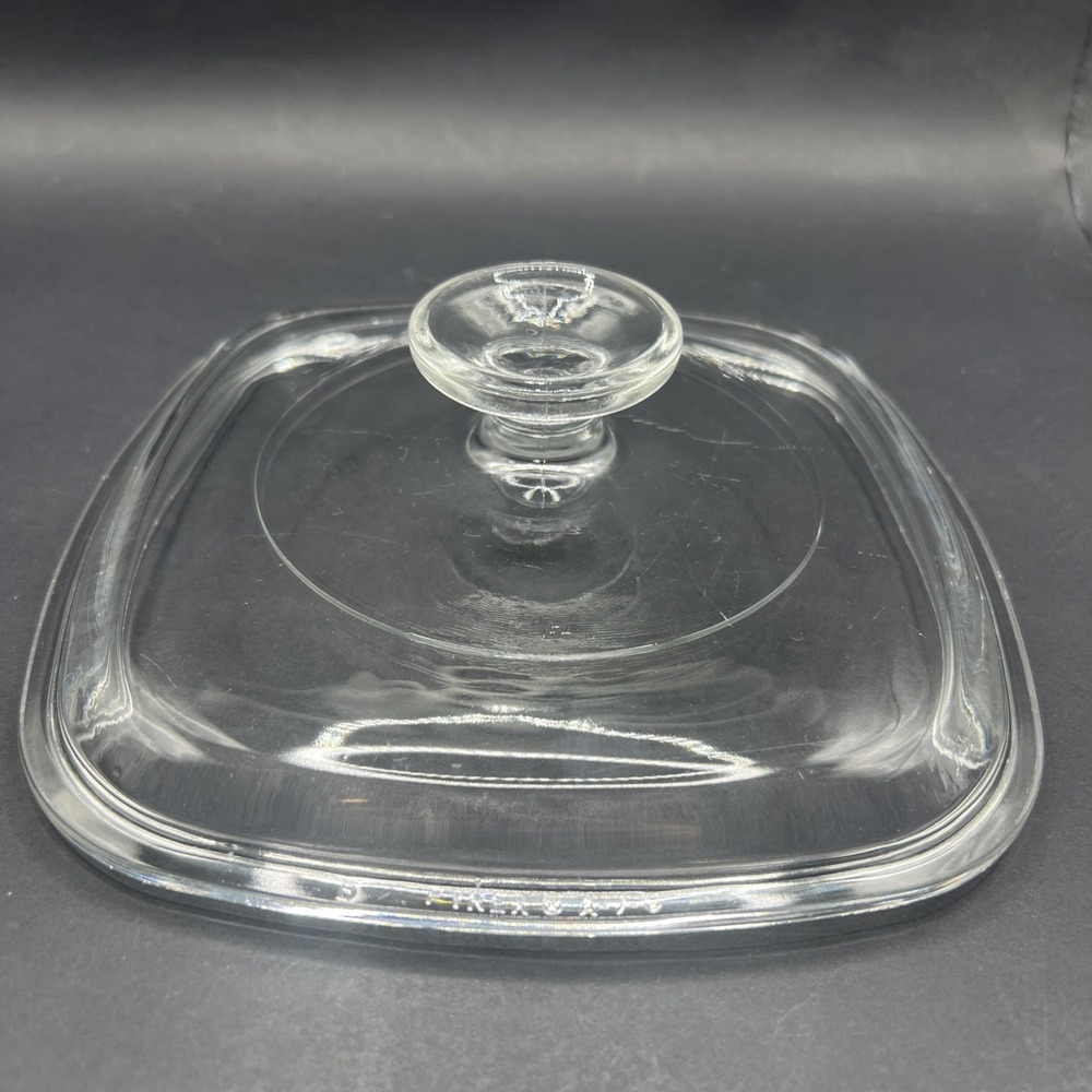 VTG Corning Ware Replacement 7" Glass Lid Pyrex A-7-C Casserole LID ONLY